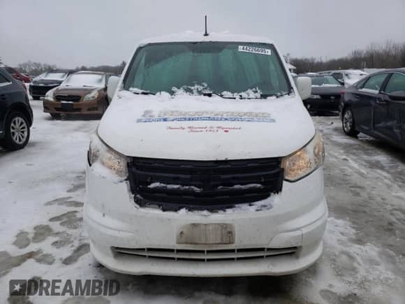 2015 Chevrolet City Express Cargo LT with VIN 3N63M0ZN8FK697867, listed as a Copart auction lot 44226695 with 202,010 mi miles and Salvage title. Bid and sale history available at DreamBid. Image 5.
