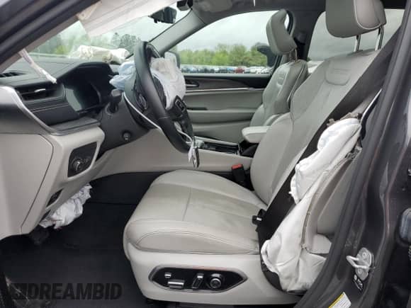 2022 Jeep Grand Cherokee Overland with VIN 1C4RJKDG2N8514545, listed as a Copart auction lot 56715055 with 53,272 mi miles and Salvage title. Bid and sale history available at DreamBid. Image 7.