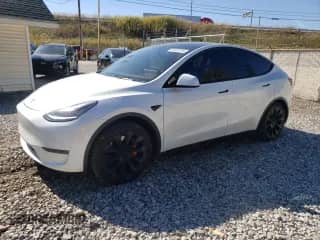 2020 Tesla Model Y Long Range с VIN 5YJYGDEE7LF038776, выставлен на аукционе Copart как лот 84997025 с пробегом 41 891 миль миль и Чистый • Clean title. История ставок и продаж доступна на DreamBid. Изображение 1.