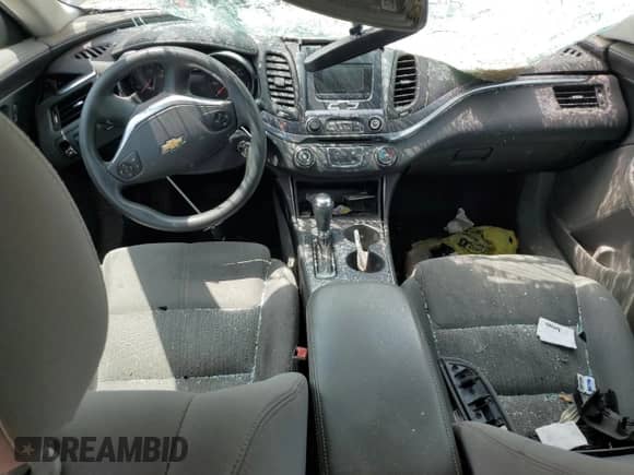 2015 Chevrolet Impala LS z VIN 2G11X5SL4F9229129, wystawiony jako Copart lot #59288685 z przebiegiem 269 609 mil mil oraz Szkoda całkowita • Salvage title. Historia ofert i sprzedaży dostępna na DreamBid. Obrazek 8.
