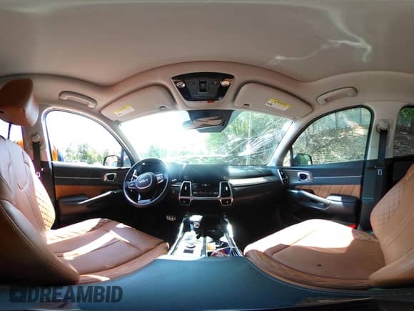 2022 Kia Sorento SX with VIN 5XYRKDLF0NG150197, listed as a IAAI auction lot 42405310 with 35,205 mi miles and . Bid and sale history available at DreamBid. Image 24.