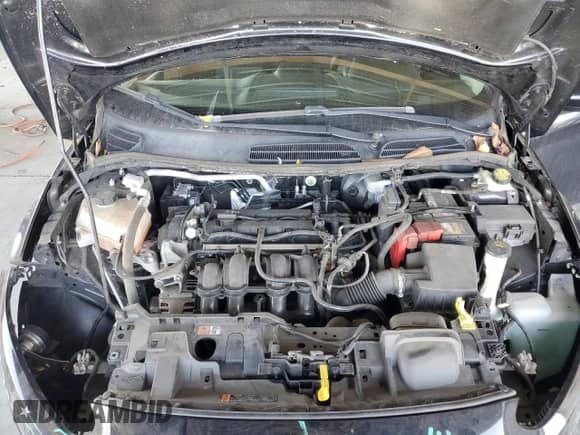 2017 Ford Fiesta S with VIN 3FADP4AJ8HM126522, listed as a Copart auction lot 80572195 with 43,403 mi miles and Salvage title. Bid and sale history available at DreamBid. Image 11.