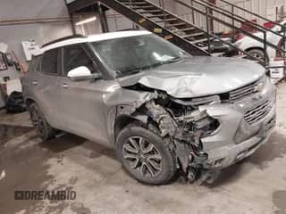 2023 Chevrolet TrailBlazer ACTIV with VIN KL79MSSL0PB015625, listed as a IAAI auction lot 41263182 with 19,229 mi miles and . Bid and sale history available at DreamBid. Image 1.