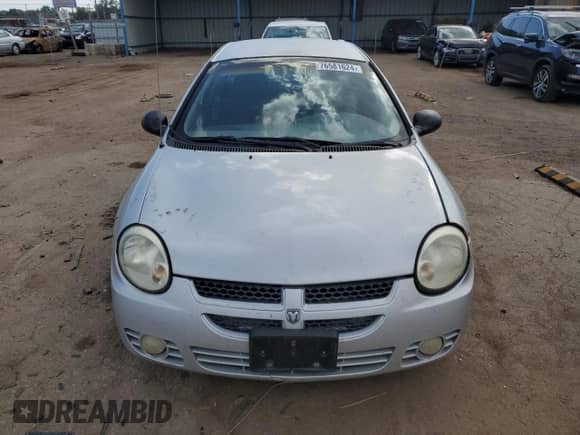 2000 Dodge Neon Highline with VIN 1B3ES46C6YD550348, listed as a Copart auction lot 76581624 with Not provided miles and Salvage title. Bid and sale history available at DreamBid. Image 5.