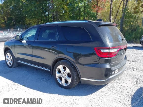 2014 Dodge Durango Limited with VIN 1C4RDJDG9EC468632, listed as a IAAI auction lot 43379755 with 190,915 mi miles and . Bid and sale history available at DreamBid. Image 3.