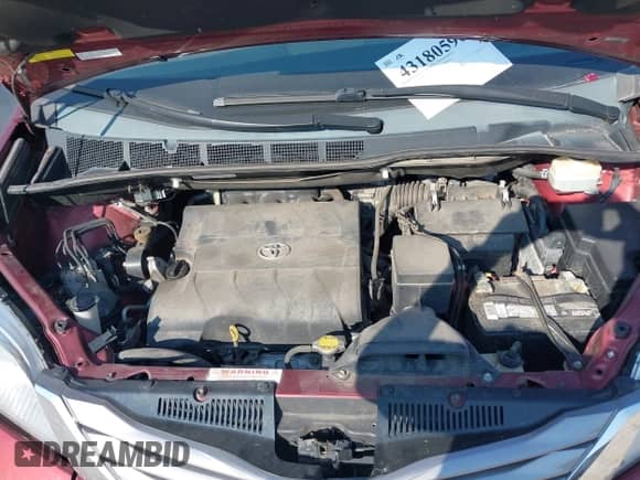 2015 Toyota Sienna Limited with VIN 5TDDK3DC9FS101903, listed as a IAAI auction lot 43180590 with 151,869 mi miles and . Bid and sale history available at DreamBid. Image 10.