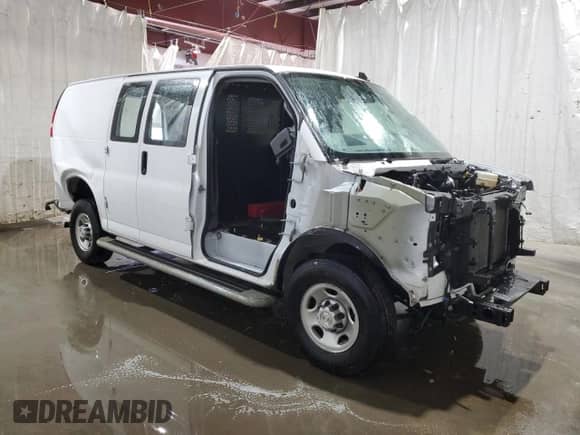 2023 Chevrolet Express Cargo с VIN 1GCWGAFP1P1157511, выставлен на аукционе Copart как лот 80904195 с пробегом Не указан миль и Чистый • Clean title. История ставок и продаж доступна на DreamBid. Изображение 4.