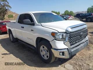 2021 Toyota Tundra SR with VIN 5TFRY5F18MX284195, listed as a IAAI auction lot 40057859 with 60,099 mi miles and . Bid and sale history available at DreamBid. Image 1.