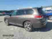 2015 Nissan Pathfinder Platinum with VIN 5N1AR2MN9FC602166, listed as a Copart auction lot 66527305 with 99,892 mi miles and Salvage title. Bid and sale history available at DreamBid. Image 2.