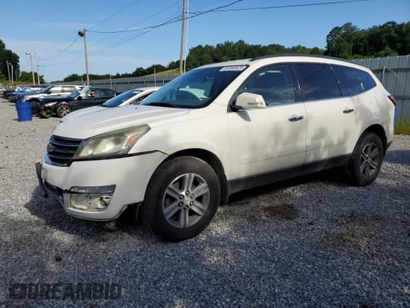 2015 Chevrolet Traverse LT с VIN 1GNKVGKD1FJ318657, выставлен на аукционе Copart как лот 64558425 с пробегом 235 344 миль миль и Списание • Salvage title. История ставок и продаж доступна на DreamBid. Изображение 1.
