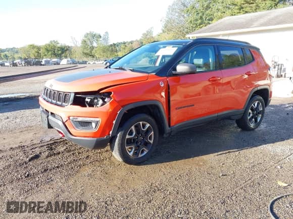 2018 Jeep Compass Trailhawk с VIN 3C4NJDDB3JT356310, выставлен на аукционе IAAI как лот 43358093 с пробегом 100 479 миль миль и . История ставок и продаж доступна на DreamBid. Изображение 20.