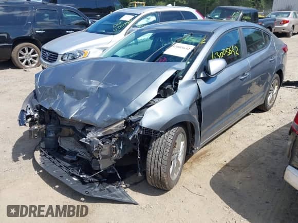2019 Hyundai Elantra SEL z VIN KMHD84LF5KU784569, wystawiony jako IAAI lot #43005642 z przebiegiem 91 178 mil mil oraz . Historia ofert i sprzedaży dostępna na DreamBid. Obrazek 2.