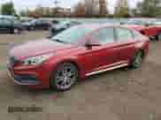 2015 Hyundai Sonata Sport z VIN 5NPE34AB2FH076769, wystawiony jako Copart lot #90493865 z przebiegiem 106 627 mil mil oraz Szkoda całkowita • Salvage title. Historia ofert i sprzedaży dostępna na DreamBid. Obrazek 1.