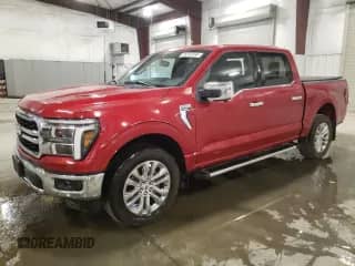 2025 Ford F-150 Lariat with VIN 1FTFW5L80SKD28128, listed as a Copart auction lot 56353285 with 3,653 mi miles and Salvage title. Bid and sale history available at DreamBid. Image 1.