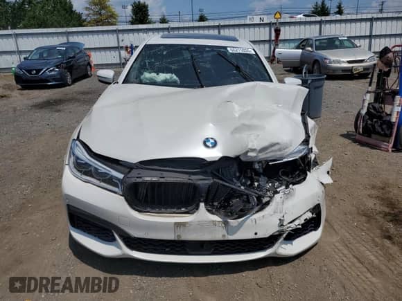 2017 BMW 7 Series ALPINA B7 xDrive with VIN WBA7F2C53HG421419, listed as a Copart auction lot 66275035 with Not provided miles and Salvage title. Bid and sale history available at DreamBid. Image 5.