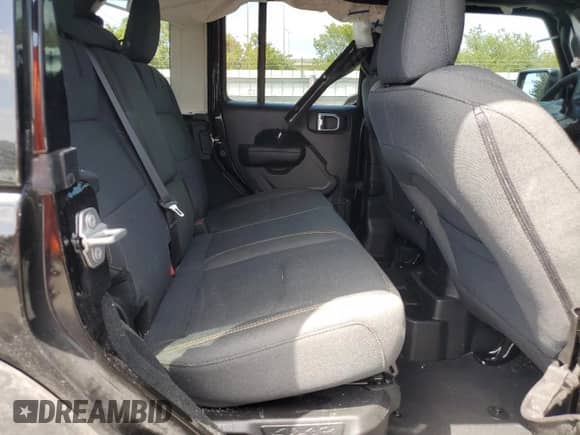 2024 Jeep Wrangler Sport S с VIN 1C4RJXN60RW344769, выставлен на аукционе Copart как лот 52084435 с пробегом 5 546 миль миль и Списание • Salvage title. История ставок и продаж доступна на DreamBid. Изображение 10.