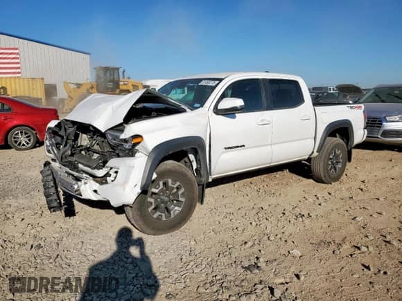 2023 Toyota Tacoma SR with VIN 3TYCZ5AN5PT128577, listed as a Copart auction lot 81493375 with 37,223 mi miles and Salvage title. Bid and sale history available at DreamBid. Image 1.