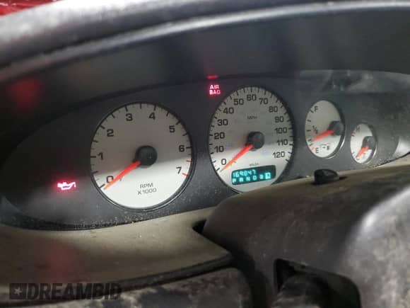 2000 Dodge Stratus SE with VIN 1B3EJ46X7YN288811, listed as a Copart auction lot 60331825 with 169,847 mi miles and Non repairable. Bid and sale history available at DreamBid. Image 9.