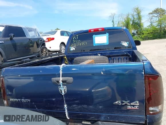 2005 Dodge 2500 SLT with VIN 3D7KS28D65G771187, listed as a IAAI auction lot 42235215 with Not provided miles and . Bid and sale history available at DreamBid. Image 16.