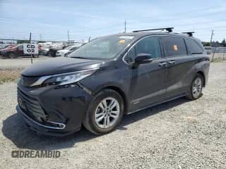 2021 Toyota Sienna Limited с VIN 5TDZSKFCXMS004655, выставлен на аукционе Copart как лот 60366285 с пробегом 62 946 миль миль и Списание • Salvage title. История ставок и продаж доступна на DreamBid. Изображение 1.