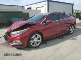 2018 Chevrolet Cruze Premier с VIN 1G1BF5SM6J7141306, выставлен на аукционе Copart как лот 80633835 с пробегом 112 183 миль миль и Списание • Salvage title. История ставок и продаж доступна на DreamBid. Изображение 1.