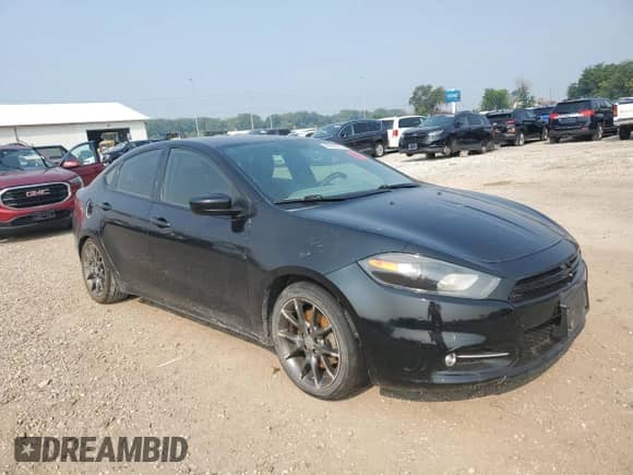 2013 Dodge Dart Rallye with VIN 1C3CDFBHXDD219428, listed as a Copart auction lot 66698395 with 150,625 mi miles and Salvage title. Bid and sale history available at DreamBid. Image 4.