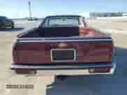 1981 Chevrolet El Camino with VIN CCW80HXBD435572, listed as a Copart auction lot 47500975 with 91,861 mi miles and Salvage title. Bid and sale history available at DreamBid. Image 6.