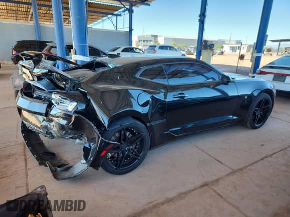 2018 Chevrolet Camaro 1SS with VIN 1G1FF1R71J0160204, listed as a Copart auction lot 90280235 with Not provided miles and Salvage title. Bid and sale history available at DreamBid. Image 3.