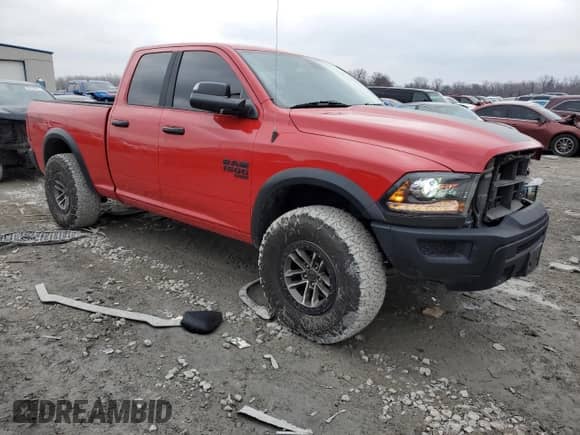 2023 Ram 1500 Warlock with VIN 1C6RR7GG0PS556260, listed as a Copart auction lot 85752704 with 39,942 mi miles and Salvage title. Bid and sale history available at DreamBid. Image 4.