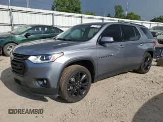 2021 Chevrolet Traverse RS with VIN 1GNEVJKW3MJ238639, listed as a Copart auction lot 65677075 with 86,155 mi miles and Salvage title. Bid and sale history available at DreamBid. Image 1.