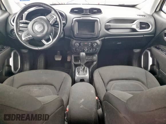 2018 Jeep Renegade Latitude with VIN ZACCJABB6JPG93523, listed as a Copart auction lot 85381095 with 117,694 mi miles and Salvage title. Bid and sale history available at DreamBid. Image 8.