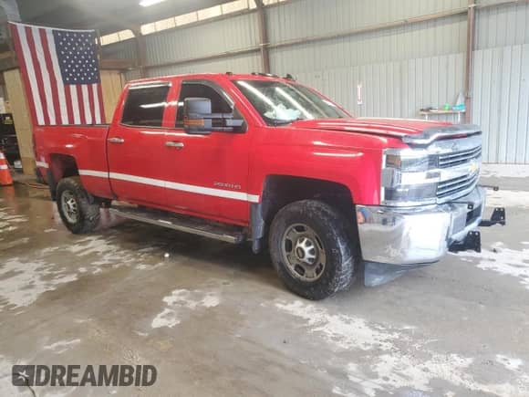 2017 Chevrolet Silverado 2500HD Work Truck z VIN 1GC1KUEG4HF100199, wystawiony jako Copart lot #72059064 z przebiegiem 102 158 mil mil oraz Szkoda całkowita • Salvage title. Historia ofert i sprzedaży dostępna na DreamBid. Obrazek 4.