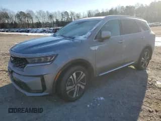 2022 Kia Sorento SX Prestige with VIN KNDRMDLH8N5088357, listed as a Copart auction lot 41669475 with 54,564 mi miles and Salvage title. Bid and sale history available at DreamBid. Image 1.