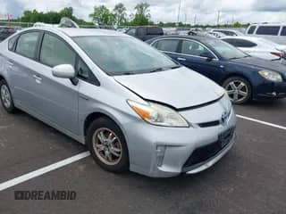 2012 Toyota Prius One with VIN JTDKN3DU1C5485927, listed as a IAAI auction lot 42341459 with 262,892 mi miles and . Bid and sale history available at DreamBid. Image 1.