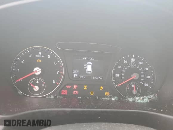 2019 Kia Sorento S z VIN 5XYPGDA56KG605004, wystawiony jako Copart lot #65433855 z przebiegiem 111 527 mil mil oraz Szkoda całkowita • Salvage title. Historia ofert i sprzedaży dostępna na DreamBid. Obrazek 9.