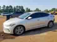 2018 Hyundai Elantra Limited with VIN KMHD84LF4JU513601, listed as a Copart auction lot 80279835 with 136,507 mi miles and Salvage title. Bid and sale history available at DreamBid. Image 1.