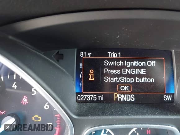 2017 Ford Escape Titanium с VIN 1FMCU0J93HUC13443, выставлен на аукционе IAAI как лот 43241424 с пробегом 27 375 миль миль и . История ставок и продаж доступна на DreamBid. Изображение 15.