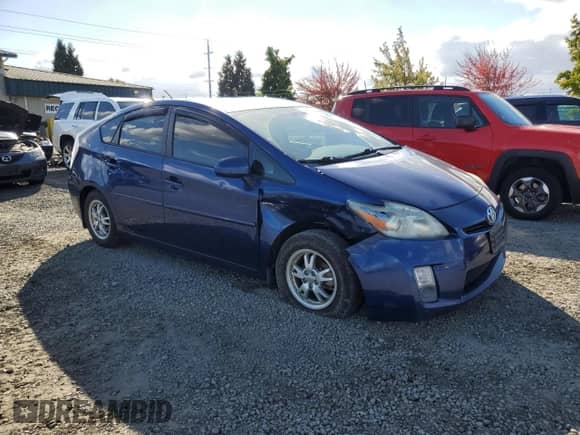 2010 Toyota Prius III with VIN JTDKN3DU2A0146474, listed as a Copart auction lot 82250225 with 149,699 mi miles and Salvage title. Bid and sale history available at DreamBid. Image 4.