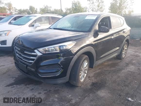 2018 Hyundai Tucson SE with VIN KM8J23A40JU783313, listed as a IAAI auction lot 43278984 with 73,308 mi miles and . Bid and sale history available at DreamBid. Image 2.