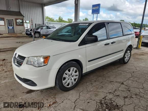 2013 Dodge Grand Caravan American Value with VIN 2C4RDGBG6DR765319, listed as a Copart auction lot 69782895 with 129,861 mi miles and Salvage title. Bid and sale history available at DreamBid. Image 1.