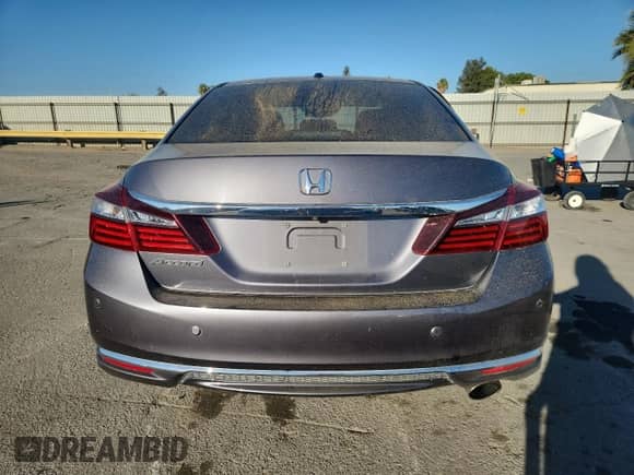2016 Honda Accord EX-L with VIN 1HGCR2F96GA072881, listed as a Copart auction lot 82200345 with 121,029 mi miles and Salvage title. Bid and sale history available at DreamBid. Image 6.