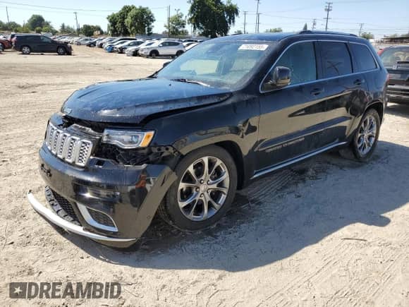 2020 Jeep Grand Cherokee Summit с VIN 1C4RJFJT1LC170709, выставлен на аукционе Copart как лот 71092155 с пробегом 67 342 миль миль и Списание • Salvage title. История ставок и продаж доступна на DreamBid. Изображение 1.
