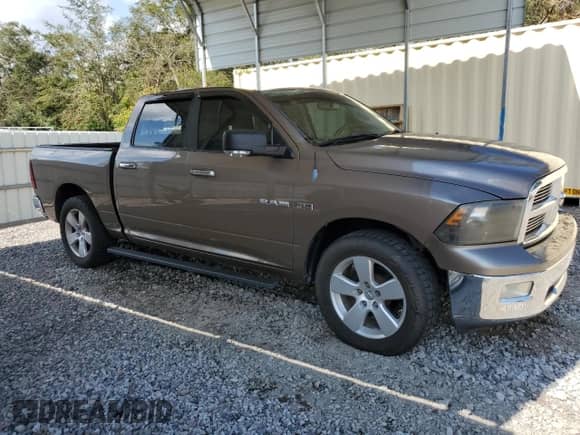 2009 Dodge 1500 SLT with VIN 1D3HB13T09S736549, listed as a Copart auction lot 73873824 with 176,610 mi miles and Salvage title. Bid and sale history available at DreamBid. Image 4.