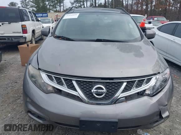 2012 Nissan Murano S with VIN JN8AZ1MW9CW220533, listed as a IAAI auction lot 41492825 with 150,409 mi miles and . Bid and sale history available at DreamBid. Image 12.