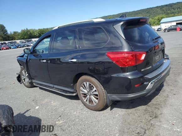 2020 Nissan Pathfinder S with VIN 5N1DR2AM5LC618479, listed as a Copart auction lot 80189695 with 123,988 mi miles and Salvage title. Bid and sale history available at DreamBid. Image 2.