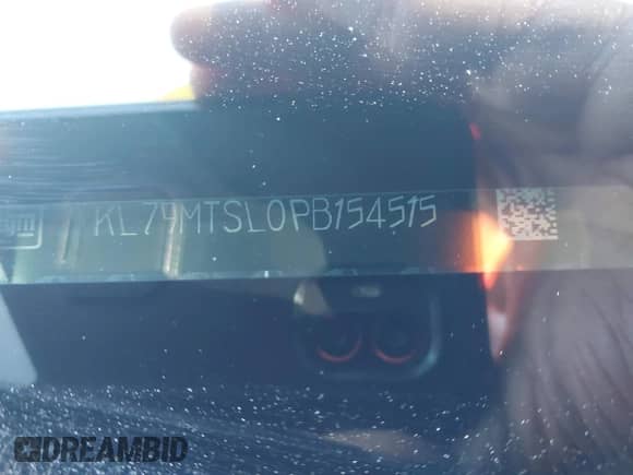 2023 Chevrolet TrailBlazer RS с VIN KL79MTSL0PB154515, выставлен на аукционе IAAI как лот 42672572 с пробегом 108 723 миль миль и . История ставок и продаж доступна на DreamBid. Изображение 9.