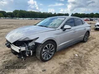 2023 Hyundai Sonata Limited с VIN KMHL34J24PA338352, выставлен на аукционе Copart как лот 83984675 с пробегом 15 337 миль миль и Списание • Salvage title. История ставок и продаж доступна на DreamBid. Изображение 1.