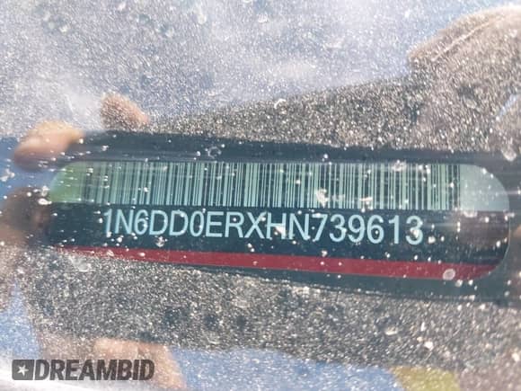 2017 Nissan Frontier SV with VIN 1N6DD0ERXHN739613, listed as a IAAI auction lot 42632003 with 71,780 mi miles and . Bid and sale history available at DreamBid. Image 18.