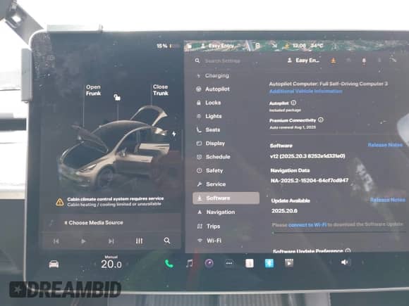 2023 Tesla Model Y Long Range с VIN 7SAYGDEEXPF697167, выставлен на аукционе IAAI как лот 42793490 с пробегом 69 019 миль миль и . История ставок и продаж доступна на DreamBid. Изображение 7.