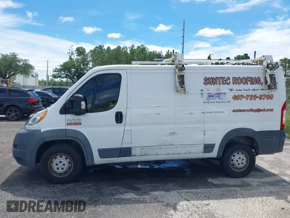 2017 Ram ProMaster Cargo с VIN 3C6TRVAG0HE513450, выставлен на аукционе IAAI как лот 43170887 с пробегом 145 368 миль миль и . История ставок и продаж доступна на DreamBid. Изображение 6.